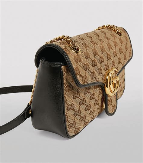 gucci gg 1923 s|GG Emblem small shoulder bag in Neutral Leather .